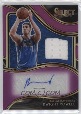 2020-21 Panini Select - Autographed Memorabilia - Purple Prizm #AM-DPW - Dwight Powell /99