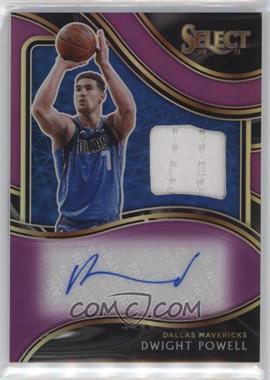 2020-21 Panini Select - Autographed Memorabilia - Purple Prizm #AM-DPW - Dwight Powell /99