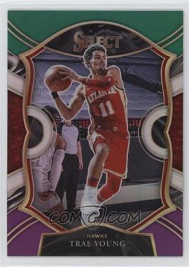 2020-21 Panini Select - [Base] - Green White Purple Prizm #2 - Concourse - Trae Young