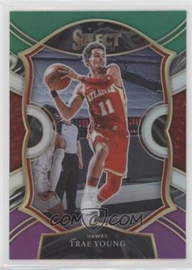 2020-21 Panini Select - [Base] - Green White Purple Prizm #2 - Concourse - Trae Young