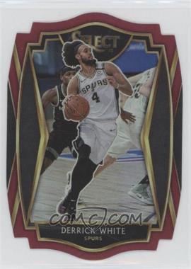 2020-21 Panini Select - [Base] - Maroon Prizm Die-Cut #141 - Premier Level - Derrick White /175