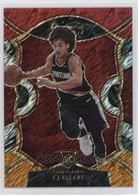 2020-21 Panini Select - [Base] - Red White Orange Shimmer Prizm #100 - Concourse - CJ Elleby