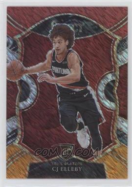 2020-21 Panini Select - [Base] - Red White Orange Shimmer Prizm #100 - Concourse - CJ Elleby