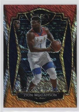 2020-21 Panini Select - [Base] - Red White Orange Shimmer Prizm #126 - Premier Level - Zion Williamson