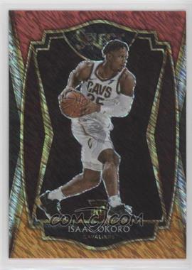 2020-21 Panini Select - [Base] - Red White Orange Shimmer Prizm #182 - Premier Level - Isaac Okoro