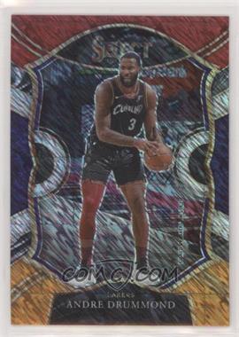 2020-21 Panini Select - [Base] - Red White Orange Shimmer Prizm #5 - Concourse - Andre Drummond