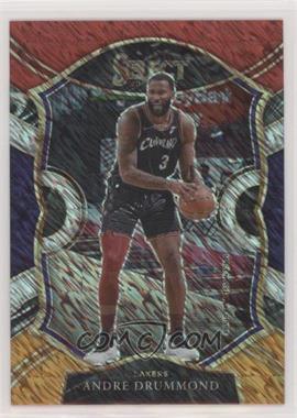 2020-21 Panini Select - [Base] - Red White Orange Shimmer Prizm #5 - Concourse - Andre Drummond