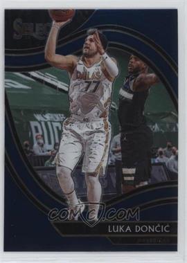 2020-21 Panini Select - [Base] - Retail Blue #201 - Courtside - Luka Doncic