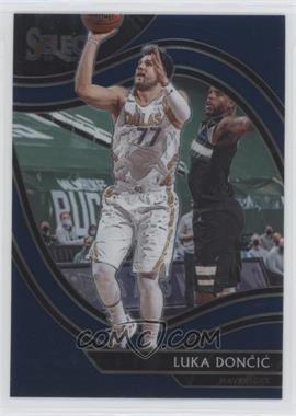 2020-21 Panini Select - [Base] - Retail Blue #201 - Courtside - Luka Doncic