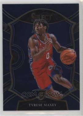 2020-21 Panini Select - [Base] - Retail Blue #81 - Concourse - Tyrese Maxey