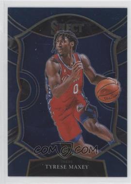 2020-21 Panini Select - [Base] - Retail Blue #81 - Concourse - Tyrese Maxey