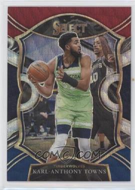 2020-21 Panini Select - [Base] - Tri-Color Prizm #36 - Concourse - Karl-Anthony Towns