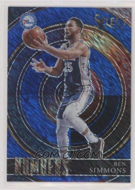 2020-21 Panini Select - Select Numbers - Blue #29 - Ben Simmons