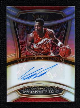 2020-21 Panini Select - Signature Selections #SIS-DWL - Dominique Wilkins