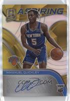 Immanuel Quickley #/10