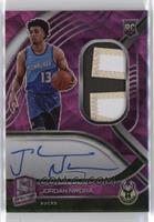 Rookie Jersey Autographs - Jordan Nwora #/8