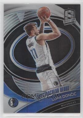 2020-21 Panini Spectra - [Base] - Asia Prizm #155 - Spectracular Debut - Luka Doncic