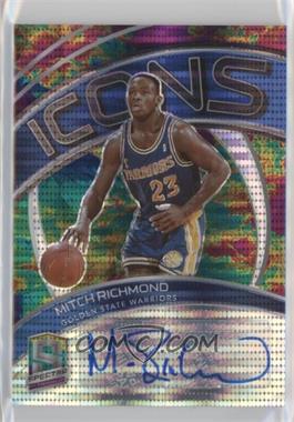 2020-21 Panini Spectra - Icons Autographs - Celestial Prizm #ICO-MRI - Mitch Richmond /35