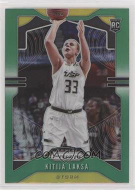 2020 Panini Prizm WNBA - [Base] - Green Prizm #99 - Kitija Laksa