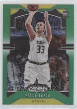 2020 Panini Prizm WNBA - [Base] - Green Prizm #99 - Kitija Laksa