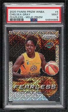 2020 Panini Prizm WNBA - Fearless - Mojo Prizm #4 - Chelsea Gray /25 [PSA 9 MINT]