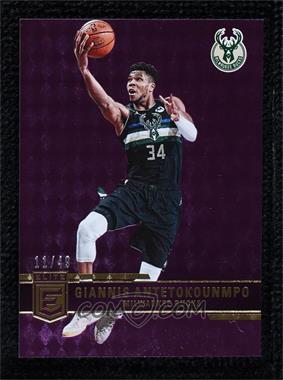 2021-22 Donruss Elite - [Base] - Purple #173 - Giannis Antetokounmpo /49