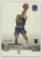 Rookies - Juan Toscano-Anderson #/999