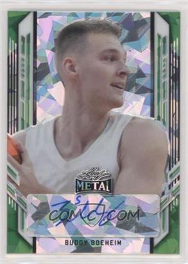 2021-22 Leaf Metal - Portrait Autographs - Green Crystals #PA-BB1 - Buddy Boeheim /5