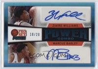 Ziaire Williams, Marcus Bagley #/20