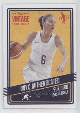 2021-22 Onyx Vintage - [Base] #VBSU - Sue Bird