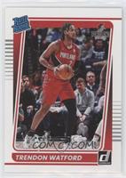 Donruss Rated Rookie - Trendon Watford #/75