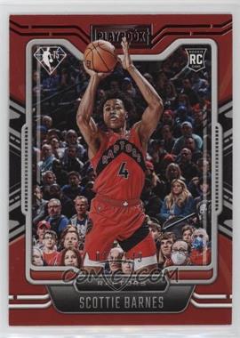 2021-22 Panini Chronicles - [Base] - Red #284 - Playbook - Scottie Barnes /149