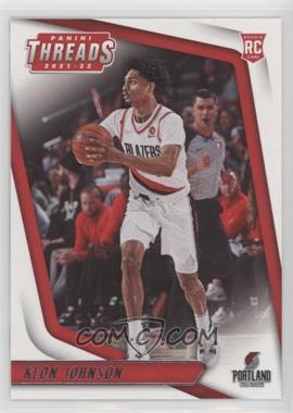 2021-22 Panini Chronicles - [Base] #91 - Threads - Keon Johnson