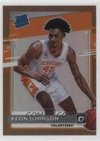 Donruss Optic Rated Rookies - Keon Johnson