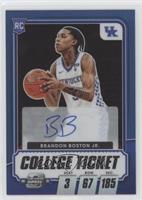 Brandon Boston Jr. #/49