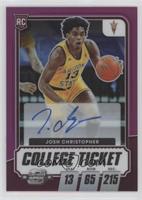 Josh Christopher #/25