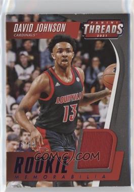 2021-22 Panini Chronicles Draft Picks - Threads Rookie Memorabilia - Blue #TRM-DJ - David Johnson /99