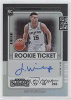 Rookie Ticket - Joe Wieskamp