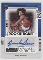 Rookie Ticket - Jericho Sims