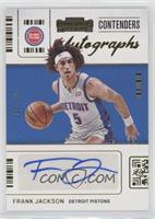 Frank Jackson #/10