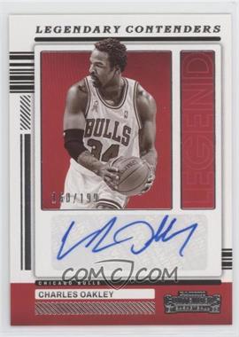 2021-22 Panini Contenders - Legendary Contenders Autographs #LC-CHO - Charles Oakley /199