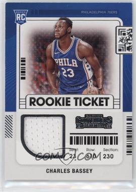 2021-22 Panini Contenders - Rookie Ticket Swatches #RTS-CBA - Charles Bassey