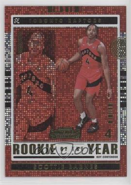 2021-22 Panini Contenders - Rookie of the Year Contenders #4 - Scottie Barnes