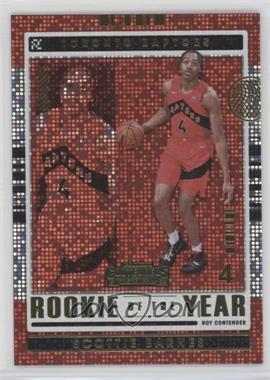 2021-22 Panini Contenders - Rookie of the Year Contenders #4 - Scottie Barnes