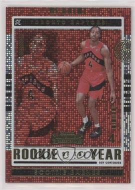 2021-22 Panini Contenders - Rookie of the Year Contenders #4 - Scottie Barnes