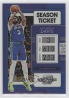 Season Ticket - Anthony Davis #/99