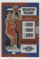 Season Ticket - Bogdan Bogdanovic #/99