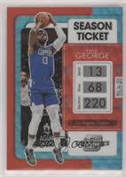 Season Ticket - Paul George [EX to NM] #/45