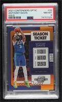 Season Ticket - Anthony Davis [PSA 8 NM‑MT] #/10