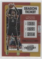 Season Ticket - Christian Wood #/10